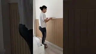 Ahşap duvar paneli yaptım✨ 