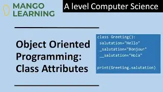 Class Attributes in Python OOP