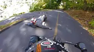 Drifting October 2020 followed by a drone