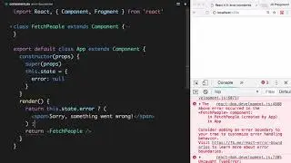 React in 5: Error boundaries