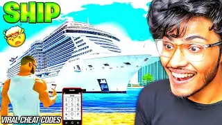 VIRAL CHEAT CODES IN INDIAN GTA V MOBILE GAME  ! 😳
