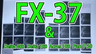 Crawley's FX-37 Film Developer Part 2: Delta 400, Delta 100, Acros, & Pan F
