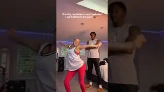 Showing my Jamaican boyfriend the dance I learnt this week 🇯🇲🔥 ft @iamtheroyalguard