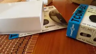 Motorcycle rider to rider BT intercom 1
