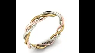 Strand Braid Design 3D Model // Jewelry CAD Design Tutorial