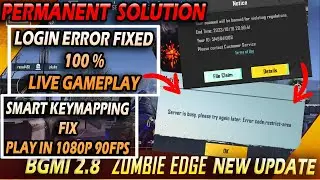 Fix BGMI Server Is Busy Restricted Area Bluestacks Smart Keymapping Fix -  Msi App Player