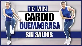 RUTINA DE CARDIO PARA ADELGAZAR TODO EL CUERPO | CARDIO QUEMAGRASA SIN SALTOS  | NatyGlossGym