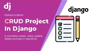 😍 A complete CRUD and Search operation project using complete django 😍