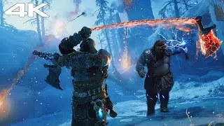 God of War 5 Ragnarok - Kratos Vs Thor Boss Fight