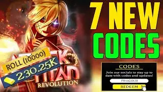 ⚠️ ALL NEW ⚡[CODE]⚠️ ATTACK ON TITAN REVOLUTION ROBLOX CODES 2025 - ATTACK ON TITAN REVOLUTION CODES