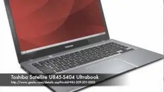 Toshiba Satellite U845-S404 Ultrabook from Geeks.com