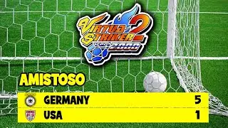 Virtua Striker 2 2000 - Dreamcast / Amistoso Alemanha x EUA