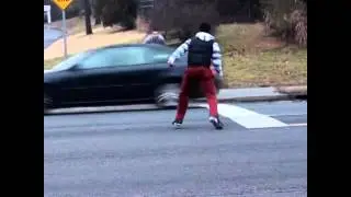 Playing In Traffic Vine   A Funny Vine