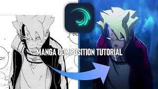 Basic Night Time Manga Composition Tutorial | Alight Motion