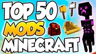 TOP 50 MODS FOR MINECRAFT 1.12.2 & 1.14.4 - ¡NEW 2019!