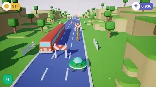 Looong obstacles in my Endless Runner game "Alien Rider" on Android - Unreal Engine 4
