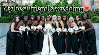 WEDDING WEEKEND VLOG + My  first time being a bridesmaid in Dallas, Texas💗💍