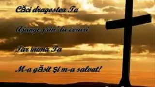 Ce mare esti Tu - negativ + versuri