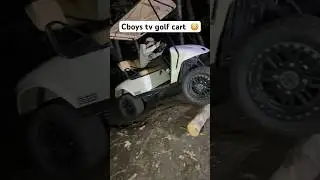 Off roading cboystv lifted golf cart 😂 #insane #golfcart #trending #shorts #trending #offroad