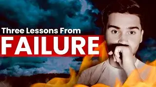 I failed But I learn 3 Life-Changing Lessons from My Journey" 💪