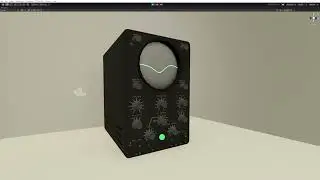 [3Dモデル]ヴィンテージオシロスコープ[AudioLink対応]