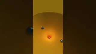 Motion Chrome Marbles Simulation 