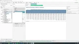 How to Format a Date in Tableau