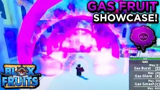 NEW Gas Fruit Showcase! (Blox Fruits Update 20)