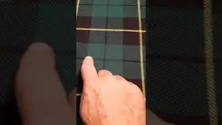 How to place the pleats when pleating to the sett