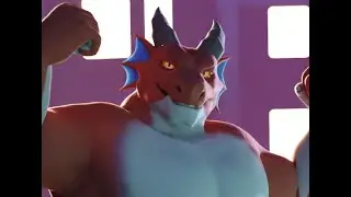 Furry animation - Do a pose for me