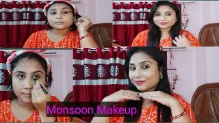 Monsoon Water Proof🌧☔Makeup||Quick, Easy, Minimal Makeup💄||Soumi makover