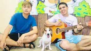 Nakakita Ka Na Ba Ng Aso Na Naggigitara? Lupit Grabe!