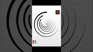 Abstract Circle with Lines and Art Brush Tips and Tricks 