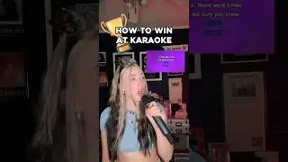 how to WIN at karaoke 🏆