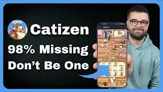 Unfortunately, 98% of Catizen Bot Users Are Missing the Airdrop – Minimum Reward $250!🤑