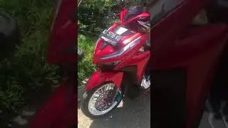 Red candytone full PU new vario 150