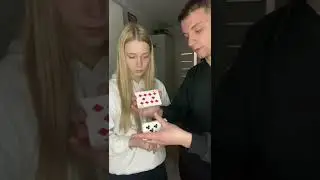КАК ОНА НЕ ЗАМЕТИЛА КАРТУ❓🤯