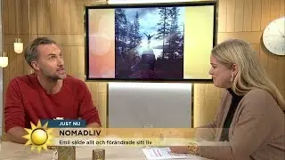 Han sålde allt för att leva som nomad - Nyhetsmorgon (TV4)