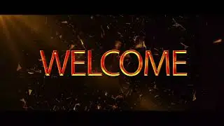 cinematic title intro