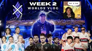 Being an NA Fan at Worlds 2022 is…🤪 | Week 2 VLOG