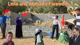 The day of separation and the beginning of a new life; Taleb’s land gift to Ahmad and Leila