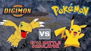 [UEBS] - 1000 Pokemon VS 1000 Digimon