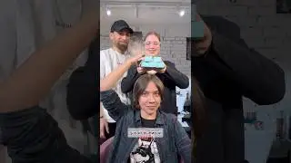 Изменилась?🤔😅А вы бы решились на такой цвет?💙 