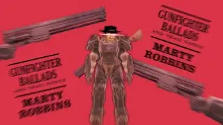 The Big IRON On His BACK