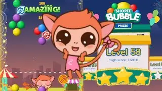 Shopee bubble Level 58 how to pass | Bron Andrei