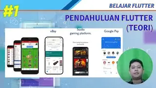 #1 Belajar Flutter - Mengenal Aplikasi Cross Platform menggunakan Flutter buatan Google