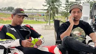 Zizan Rudy race preparations