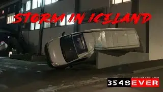 Storm in Iceland - Ураган в Исландии. 10.12.2019 Vestmannaeyjar (English Subtitles)