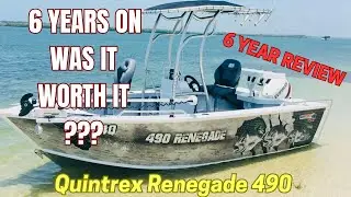 After Six Years Was it Worth it ???   Quintrex Renegade 490 Boat Review
