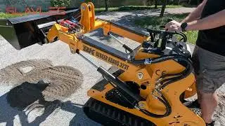 Міні-навантажувач гусеничний Berger Kraus 323T Brigss & Stratton 23KM